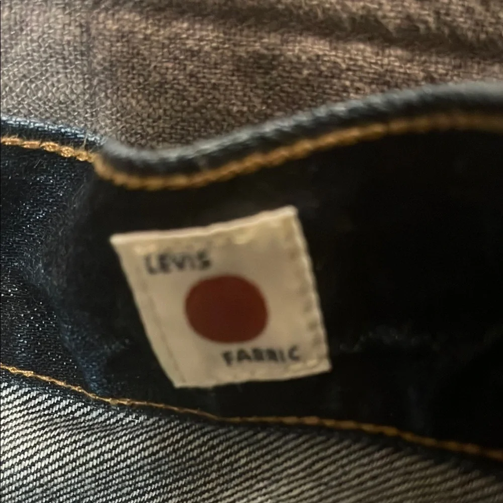 Levi's Women’s Dark Blue Jeans Plank Straight - Picture 4 of 8